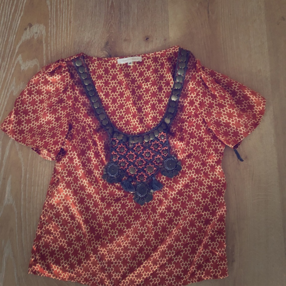 Cory Lynn Calter Printed Blouse